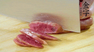 金字火腿、金字香腸、金字臘肉切片。