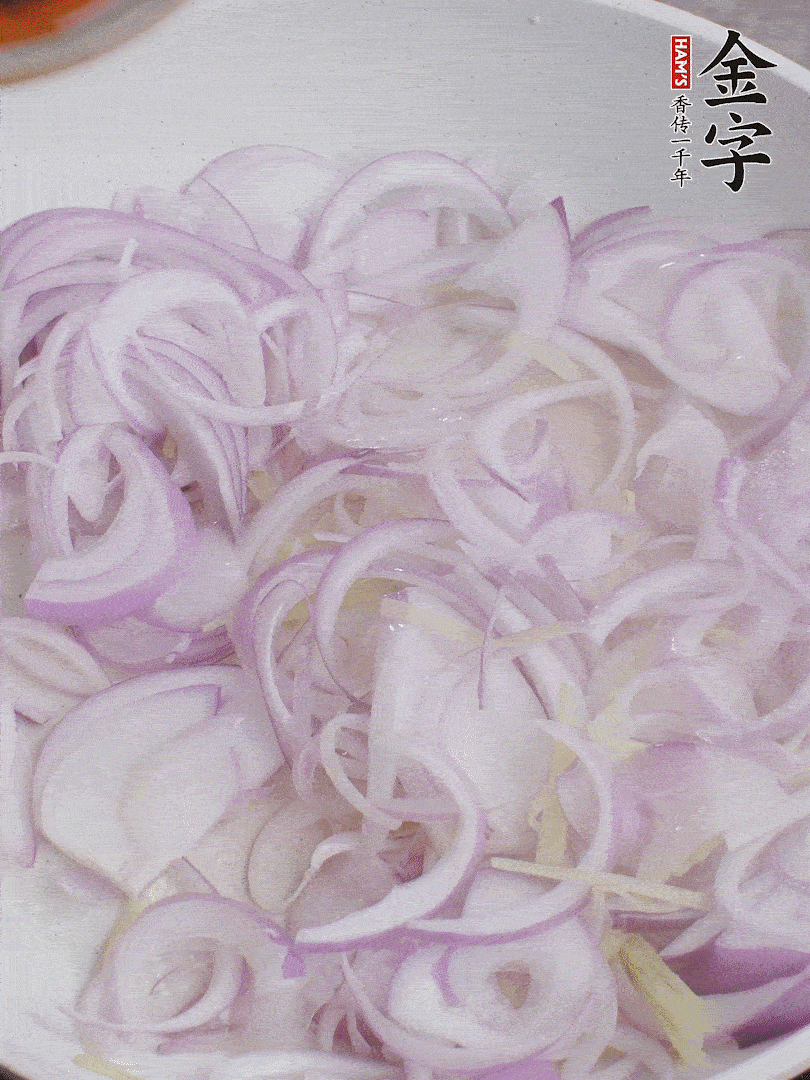 加2勺金字火腿XO醬。